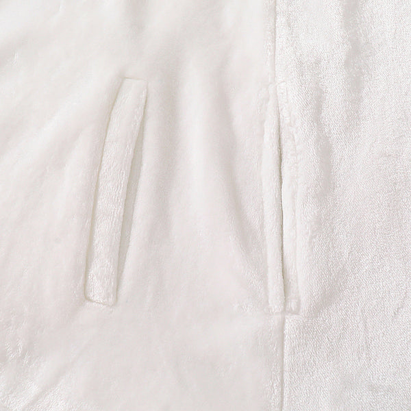 "Snowhop" Marshmallow White Cape with Long Bunny Ears