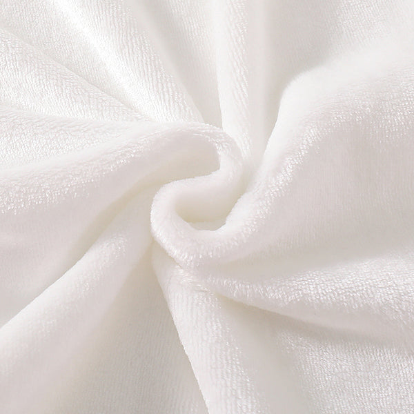 "Snowhop" Marshmallow White Cape with Long Bunny Ears