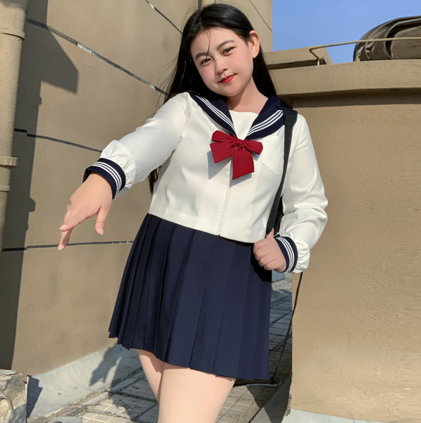 White JK Uniform Top | Japanese Sailor Fuku | Seifuku