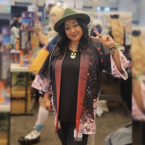 Sakura and Tori Japanese Open Jacket (Happi)