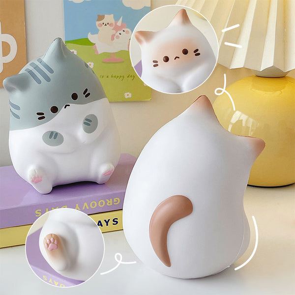 Squishy Pal - Catz | Gray | Orange | White