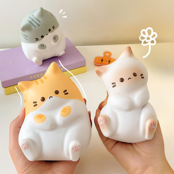 Squishy Pal - Catz | Gray | Orange | White