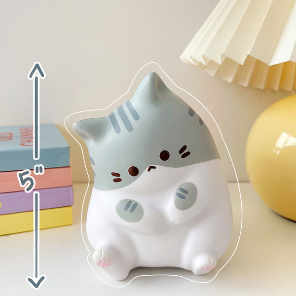 Squishy Pal - Catz | Gray | Orange | White