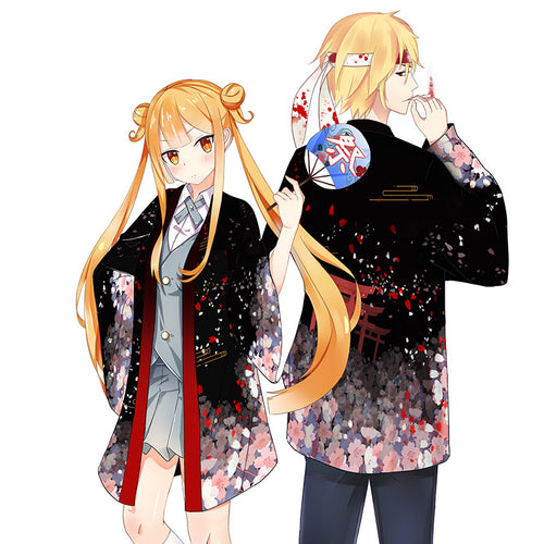 Sakura and Tori Japanese Open Jacket (Happi)