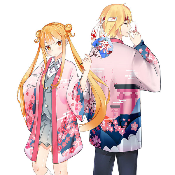 Sakura and Tori Japanese Open Jacket (Happi)