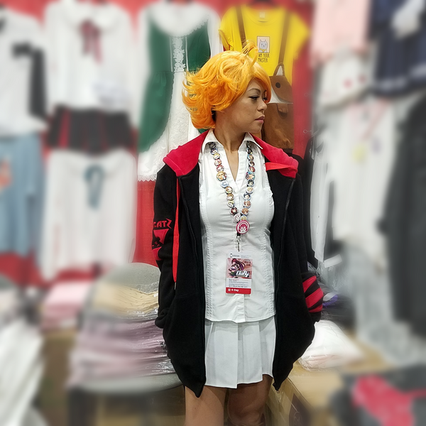 Bearly Hazardous Black and Red Zip Up Hoodie