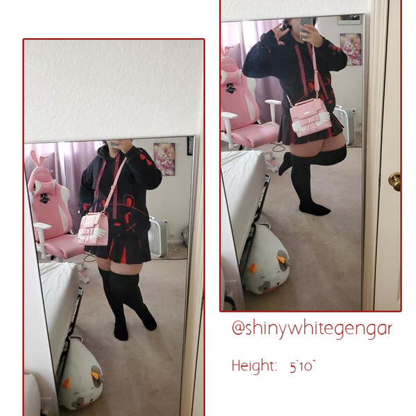 Extra Long Thigh High Socks in Full Black