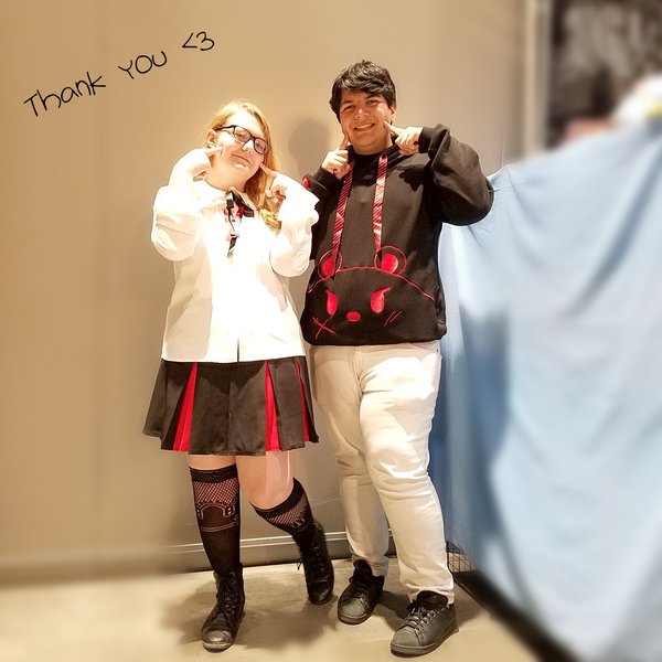 Bearly Dangerous Black and Red Punk Hoodie