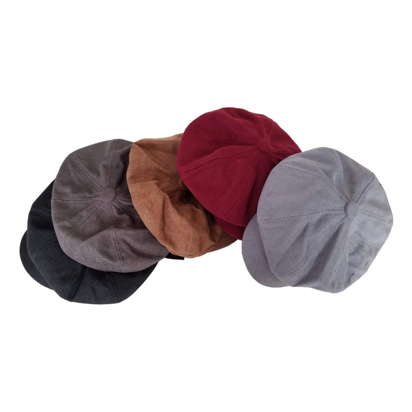 "Follow Me" Ribbon Newsboy Hat