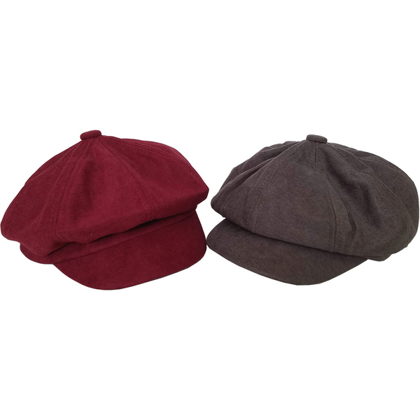 "Follow Me" Ribbon Newsboy Hat