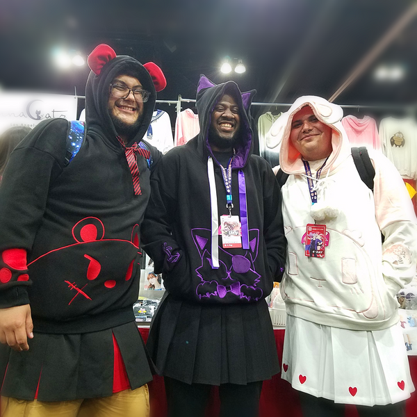 Rosy Rabbit Plush Hoodie with Bunny Ears