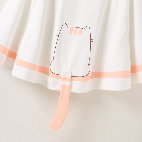 Kittens Overload Cape with Cat Ears and Tail