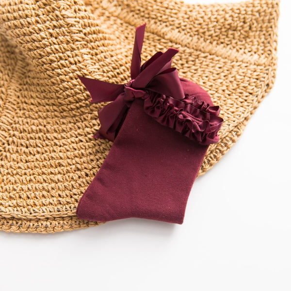 Sweet & Elegant Ribbon Crew Socks - 5 Colors