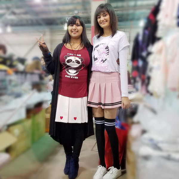 Extra Long Double Striped Thigh High Socks in Black