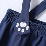 Kitty Paws Overall Skirt