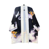 Twin Cranes Japanese Open Jacket (Happi)