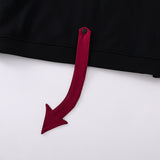 Horns & Hexes Devil Horn Zip Hoodie with Tail & Wings