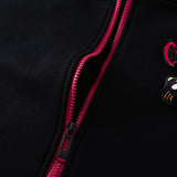 Horns & Hexes Devil Horn Zip Hoodie with Tail & Wings