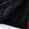 Horns & Hexes Devil Horn Zip Hoodie with Tail & Wings