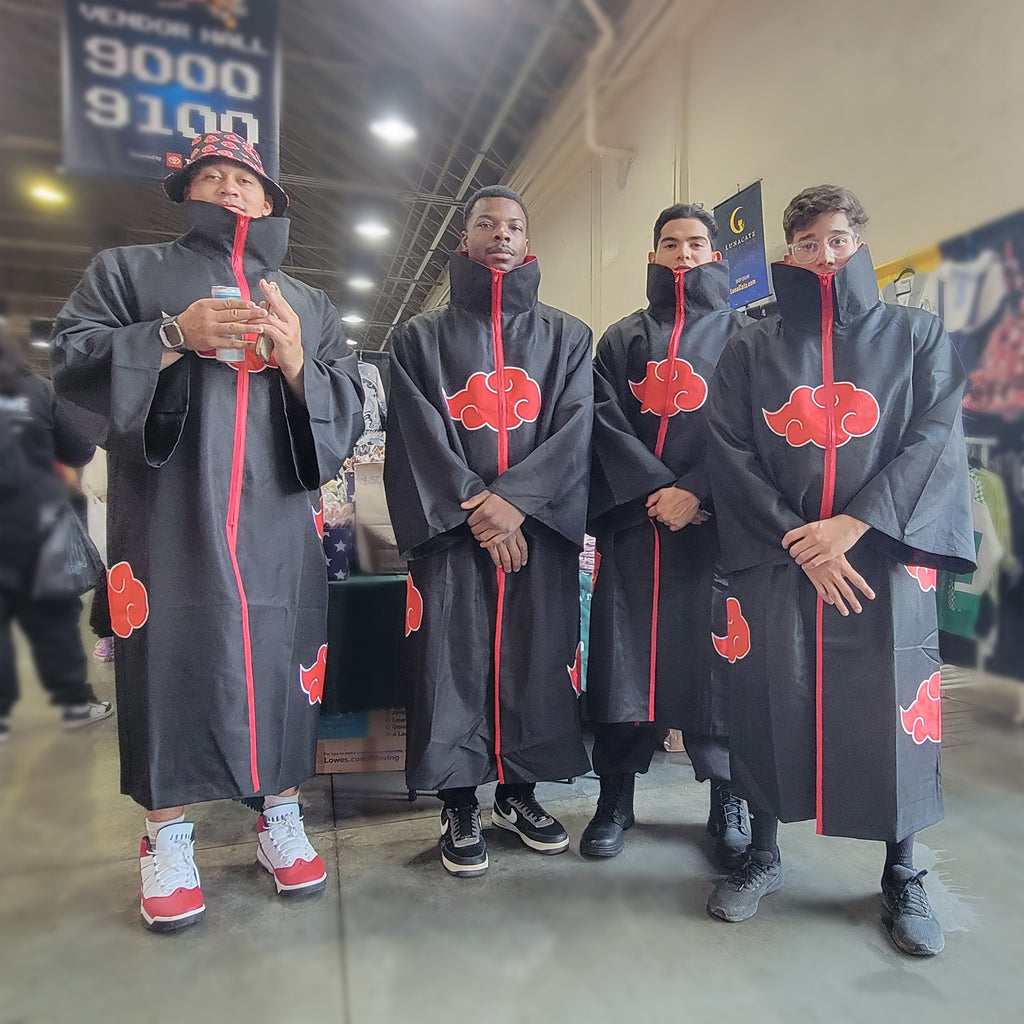 Akatsuki Net Robe Akatsuki Cloak | Cosplay Robe – LunaCatz