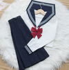 White JK Uniform Top | Japanese Sailor Fuku | Seifuku