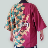 Demon Slayer Japanese Open Jacket (Happi) - Tanjiro/Nezuko/Zenitsu/Giyu