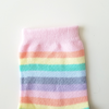 Rainbow Stripes Socks (Set of 2 Colors ~Bold & Pastel)
